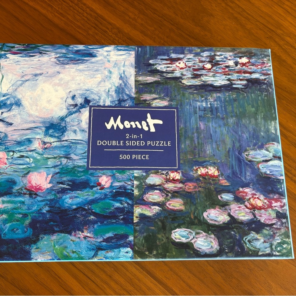 New Monet Double Sided Puzzle, 500 pieces - Picture 6 of 6